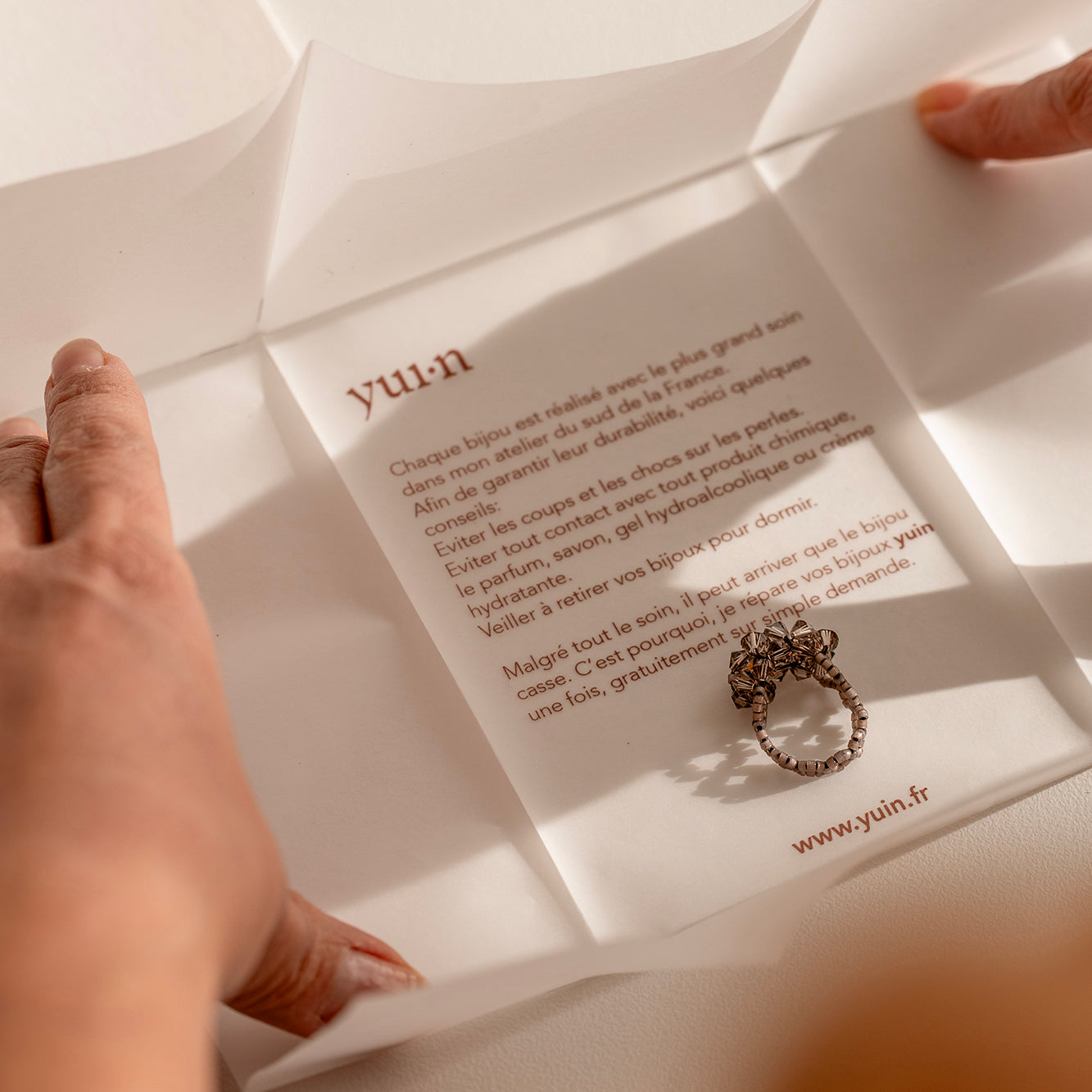 3. Rose indien . Bague