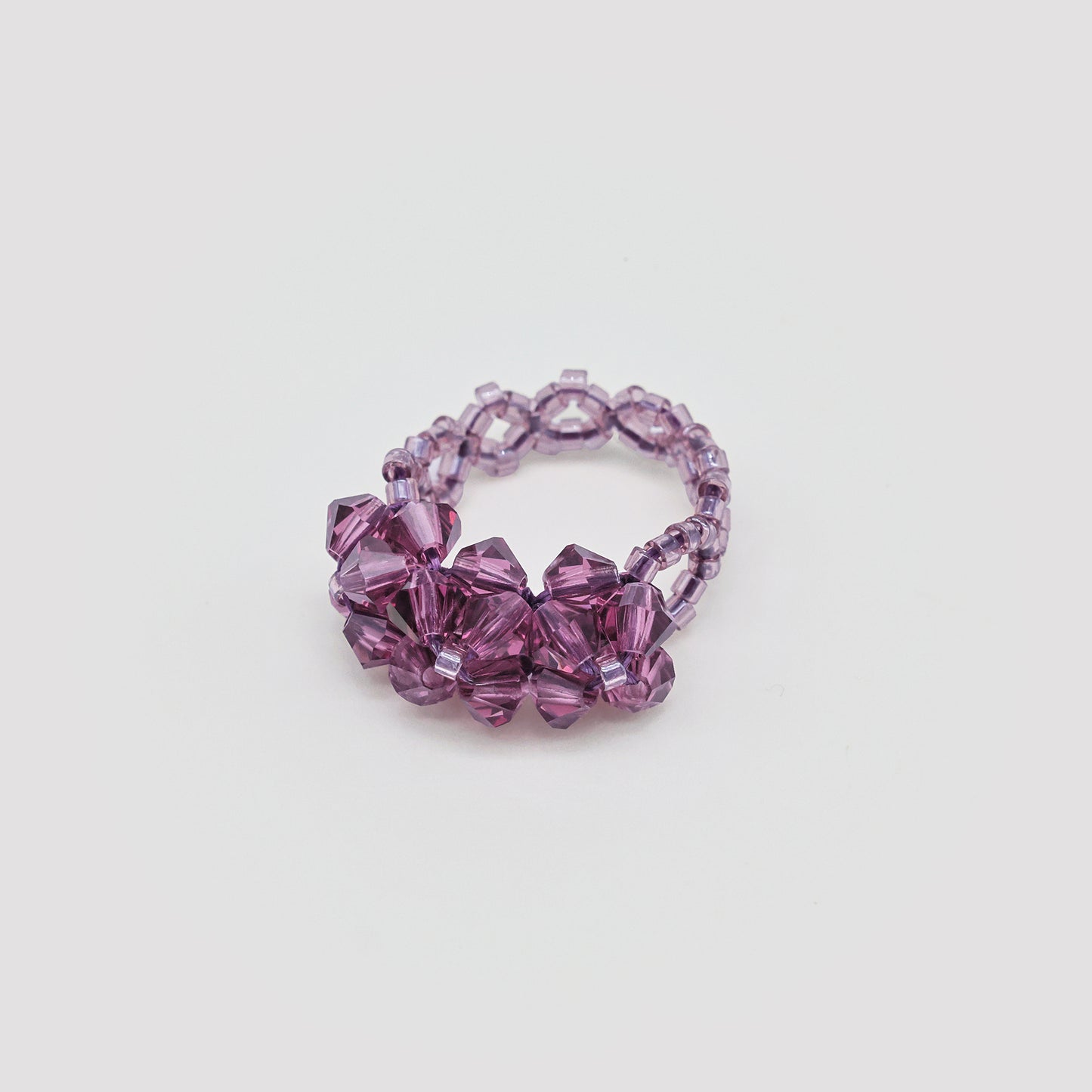 1. Violet améthyste . Bague