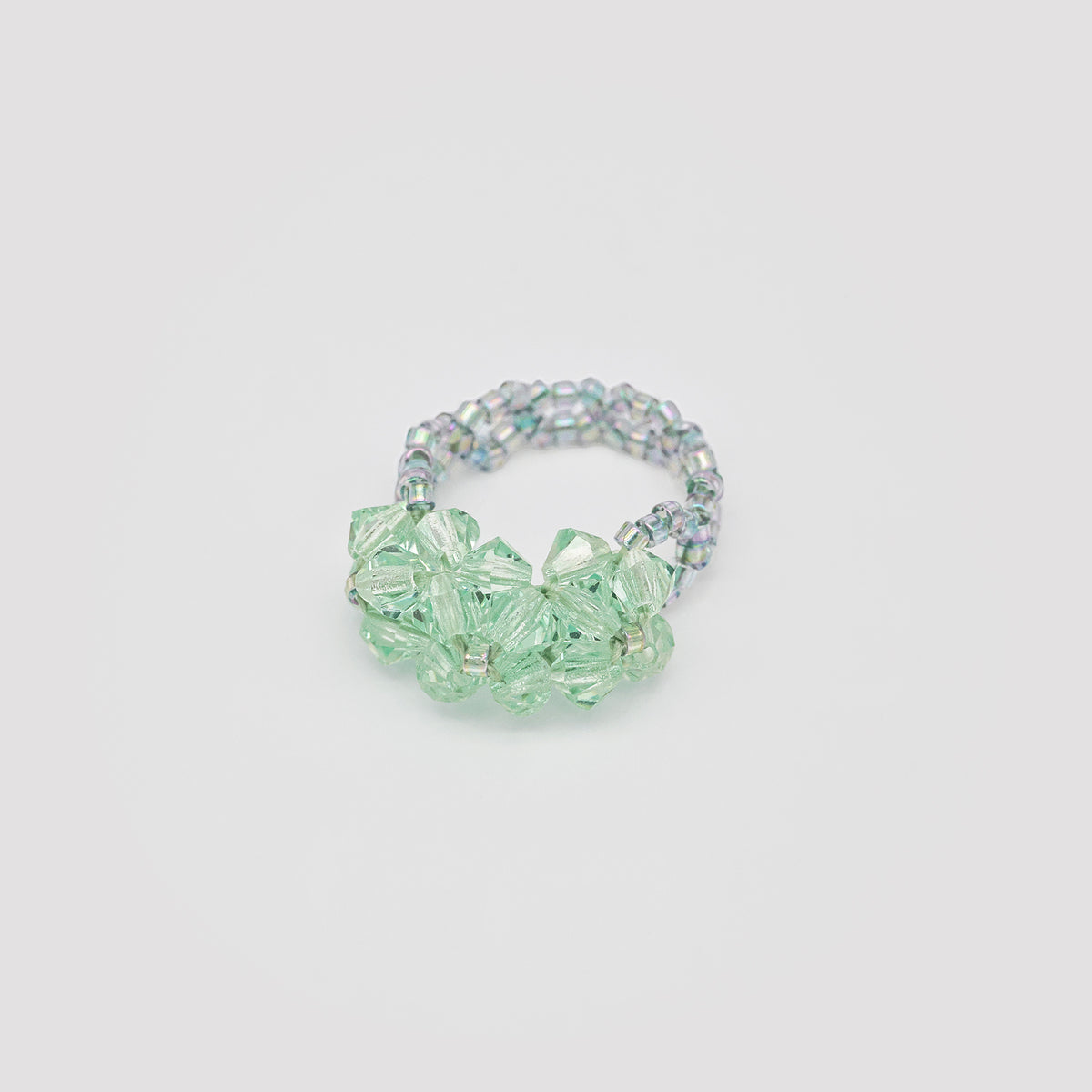 7. Vert d'eau . Bague
