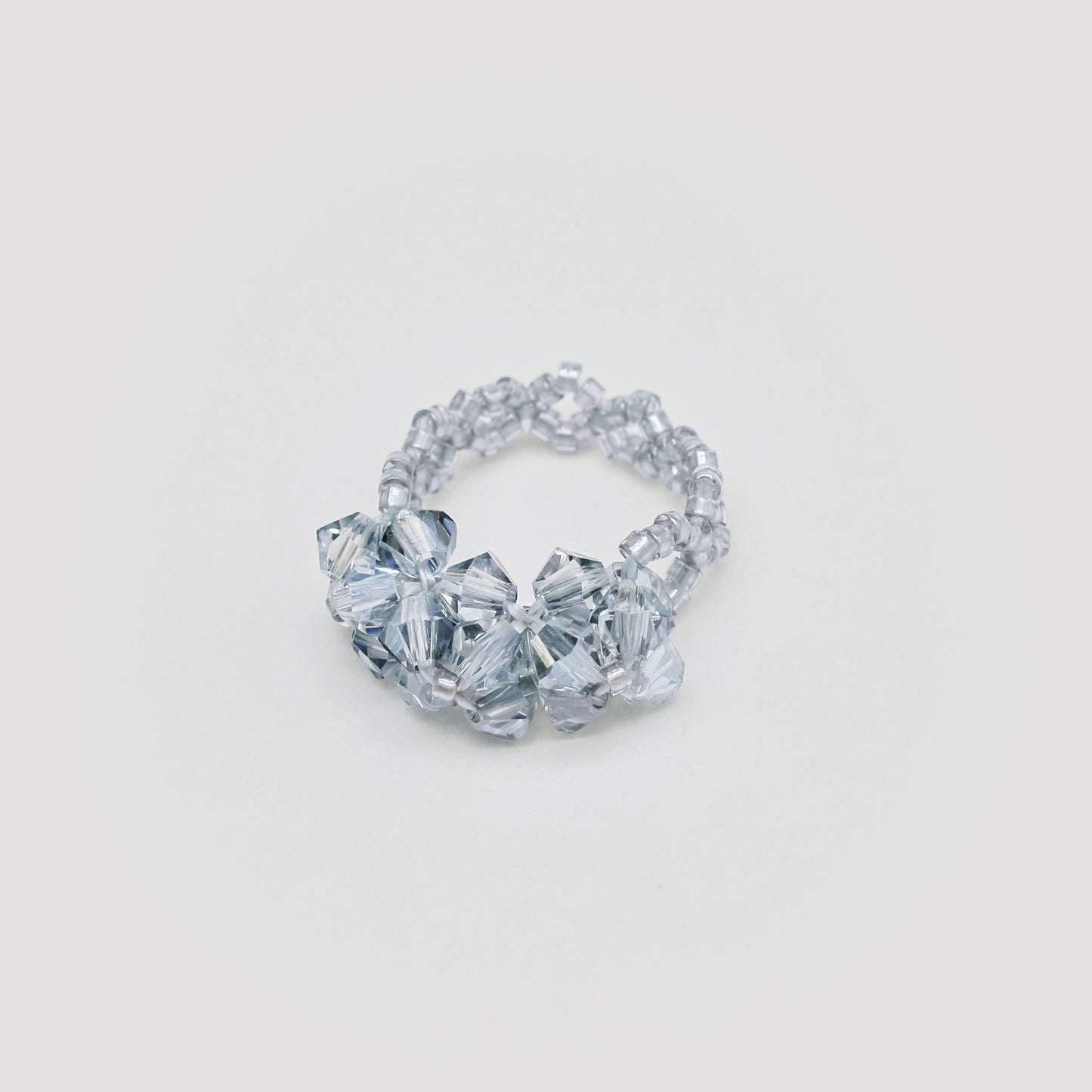6. Bleu cristal . Bague