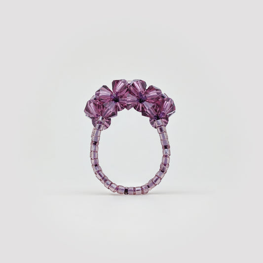 1. Violet améthyste . Bague