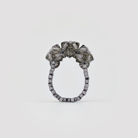 Diamant noir . Bague