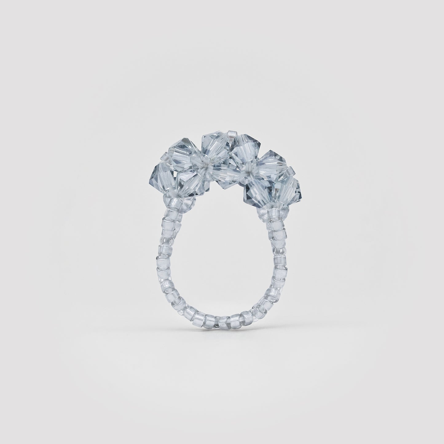 6. Bleu cristal . Bague